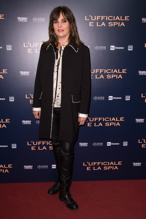Emmanuelle Seigner - Photocall du film "J'accuse" à Rome, le 18 novembre 2019