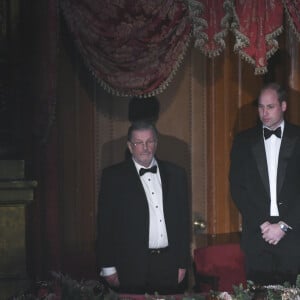 Le prince William, duc de Cambridge, et Kate Middleton, duchesse de Cambridge, assistent à la soirée caritative "The Royal Variety Performance" à Londres, le 18 novembre 2019.