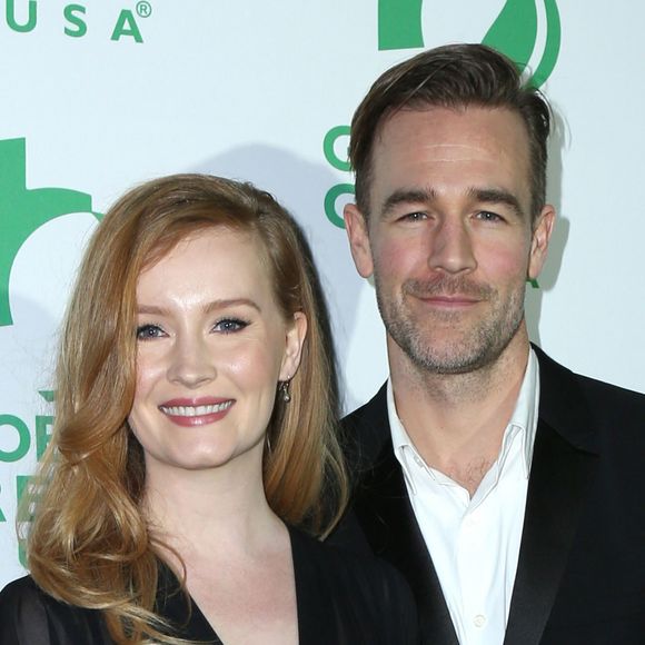 James Van Der Beek et sa femme Kimberly Van Der Beek à la soirée "Global Green Pre Oscar" à TAO Hollywood à Los Angeles, le 22 février 2017.