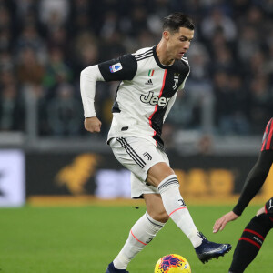 Cristiano Ronaldo lors du match Juventus Turin - Milan AC au Juventus Stadium. Turin, le 10 novembre 2019.