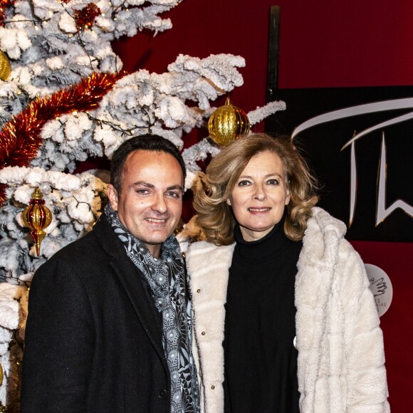 Laurent Amar et Valérie Trierweiler - Lancement de la campagne des Pères Noël Verts du Secours Populaire au Cirque Phénix, le 20 novembre 2019 à Paris. © Jack Tribeca/Bestimage