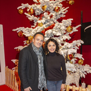 Laurent Amar et Saïda Jawad - Lancement de la campagne des Pères Noël Verts du Secours Populaire au Cirque Phénix, le 20 novembre 2019 à Paris. © Jack Tribeca/Bestimage
