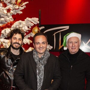 Gunther Love (Sylvain Quimène), Laurent Amar et Marcel Amont- Lancement de la campagne des Pères Noël Verts du Secours Populaire au Cirque Phénix, le 20 novembre 2019 à Paris. © Jack Tribeca/Bestimage