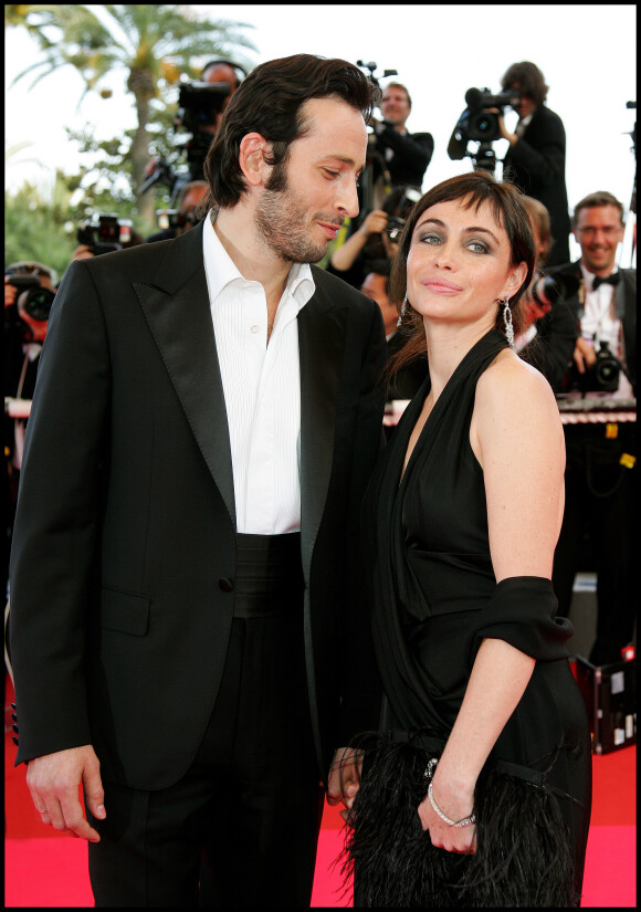 Michaël Cohen et Emmanuelle Béart au Festival de Cannes en 2008.