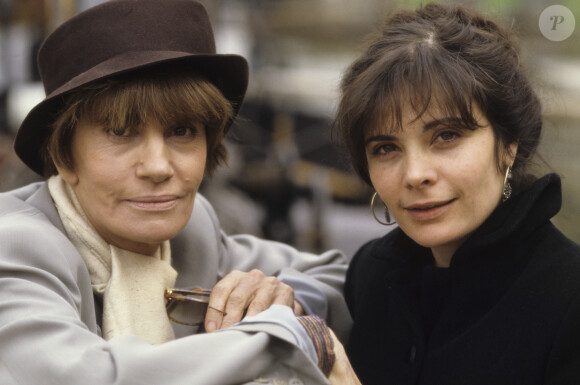 Nadine Trintignant et Marie Trintignant en 1994.
