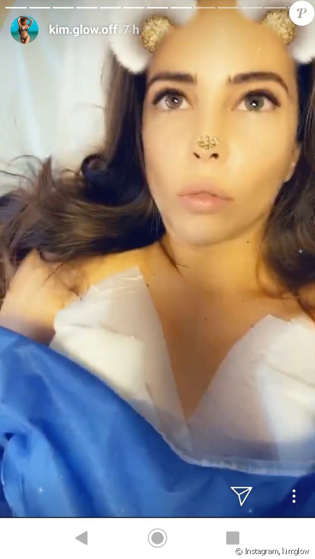 Kim Glow des "Marseilais" dévoile avoir subi une réduction mammaire, le 21 novembre 2019, sur Instagram