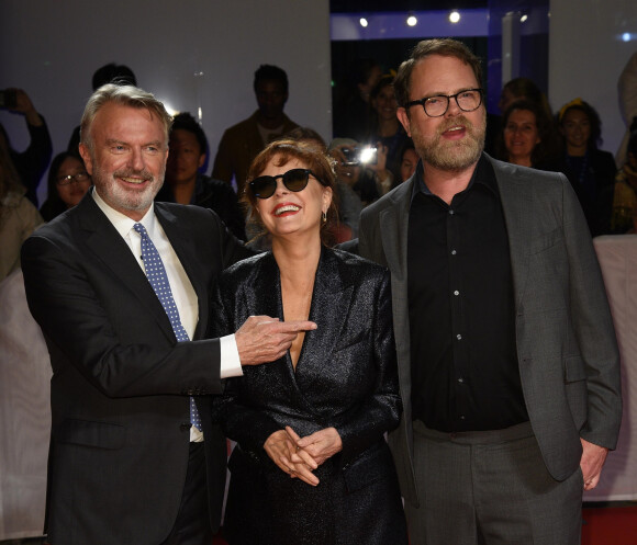 Sam Neill, Susan Sarandon et Rainn Wilson à la première de "Blackbird" au Toronto International Film Festival 2019 (TIFF), le 6 septembre 2019.