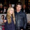 Noel Gallagher et Anais Gallagher à Londres le 28 octobre 2015.