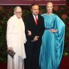 Vanessa Redgrave, Franco Nero et Joely Richardson assistent aux "Evening Standard Awards" au London Coliseum à Londres, le 24 novembre 2019.