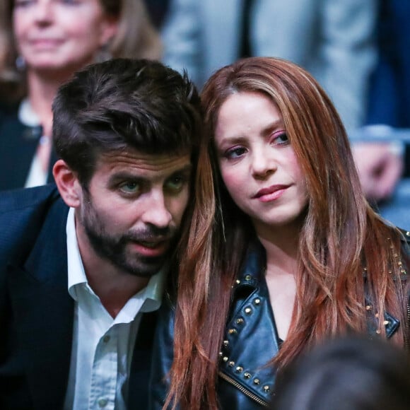 Shakira et Gerard Piqué - L'Espagne remporte la Coupe Davis à Madrid, le 24 novembre 2019, grâce à la victoire de Rafael Nadal contre Denis Shapovalov (6-3, 7-6).