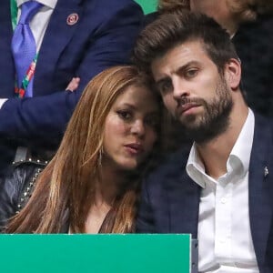 Shakira et Gerard Piqué - L'Espagne remporte la Coupe Davis à Madrid, le 24 novembre 2019, grâce à la victoire de Rafael Nadal contre Denis Shapovalov (6-3, 7-6).