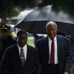L'acteur Bill Cosby, reconnu coupable d'agression sexuelle, arrive au tribunal à Norristown, pour connaître la peine à laquelle il devra se soumettre, le 25 septembre 2018