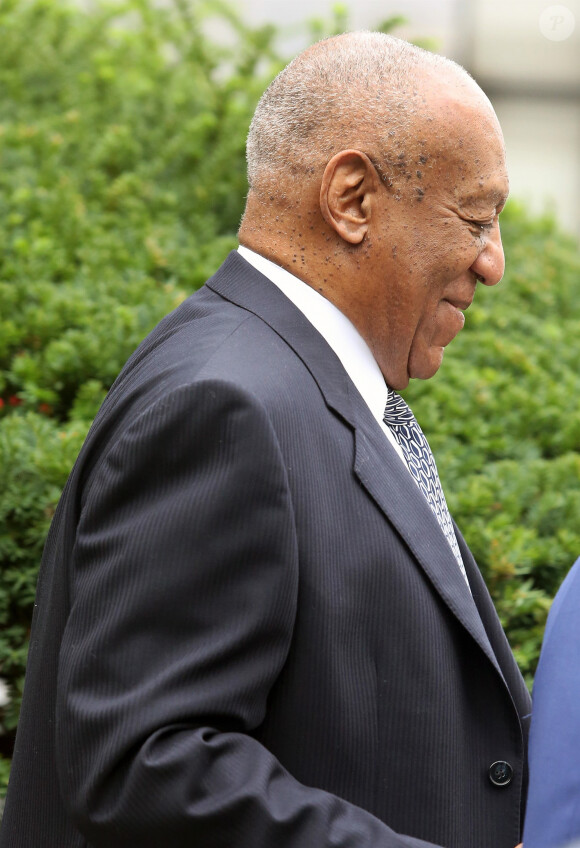 Bill Cosby arrive au tribunal Montgomery County House à Norristown le 22 août 2017.
