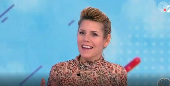 Laura Tenoudji dans "Télématin", le 26 novembre 2019, sur France 2
