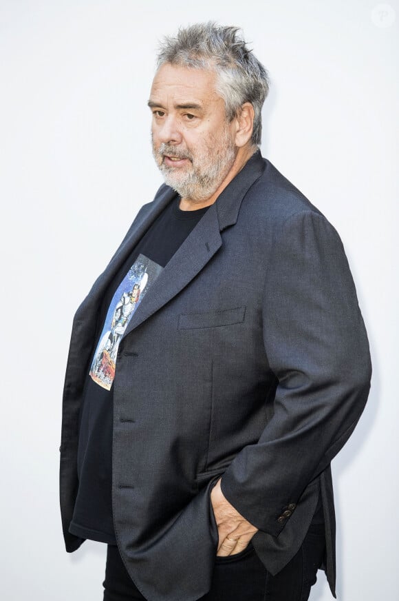 Luc Besson sur le photocall de son film "Valérian et la Cité des mille planètes" à Rome en Italie le 13 septembre 2017.