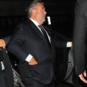 Luc Besson - Arrivée des people à l'after-party du film "Valérian et la Cité des milles planètes" à Londres, le 24 juillet 2017.