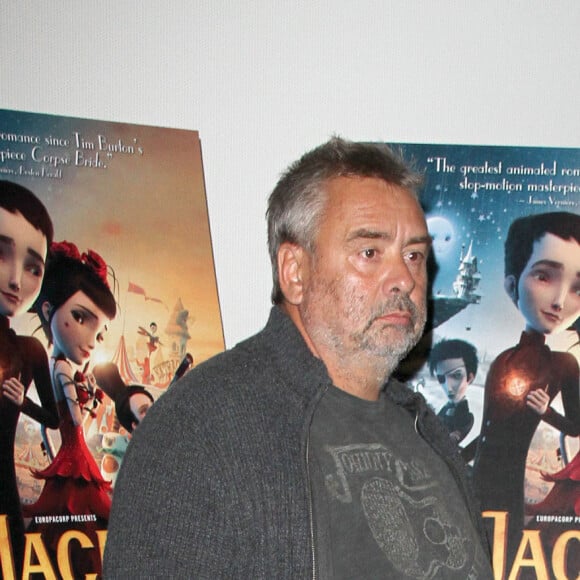 Luc Besson et sa femme Virginie Besson-Silla - Projection du film "Jack et la mécanique du coeur" à Hollywood le 24 septembre 2014.