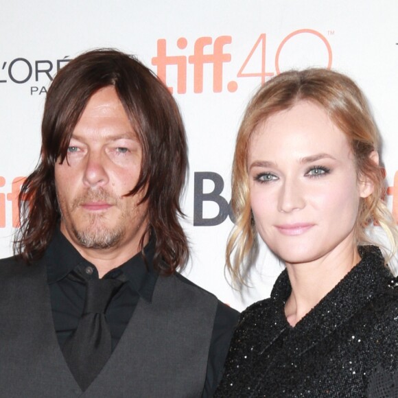 Diane Kruger, Norman Reedus à la première de 'Sky' lors du Festival international du film 2015 de Toronto, le 16 septembre 2015