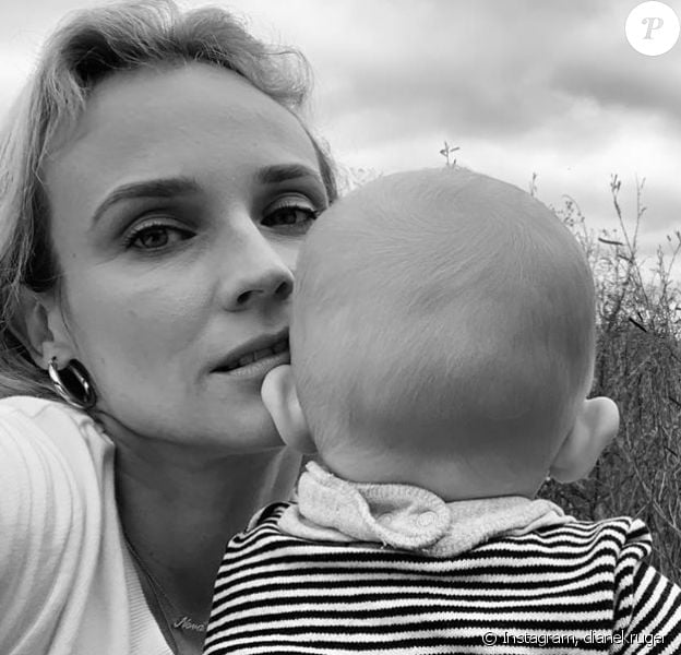 Diane Kruger a partagé une nouvelle photo de sa petite fille (11 mois), le 23 octobre 2019 sur Instagram.