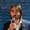 Cédric Villani - Meeting à la Fabrique, dans le dixième arrondissement de Paris. Le 9 novembre 2019. @Daniel Derajinski/ABACAPRESS.COM