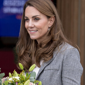 Catherine (Kate) Middleton, duchesse de Cambridge assiste à un évènement caritatif au Troubadour White City Theatre à Londres, le 12 novembre 2019. 12/11/2019 - Londres