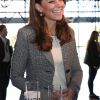 Catherine (Kate) Middleton, duchesse de Cambridge assiste à un évènement caritatif au Troubadour White City Theatre à Londres, le 12 novembre 2019.