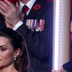 Le prince William, duc de Cambridge, et Catherine (Kate) Middleton, duchesse de Cambridge - La famille royale assiste au Royal British Legion Festival of Remembrance au Royal Albert Hall à Kensington, Londres, le 9 novembre 2019.