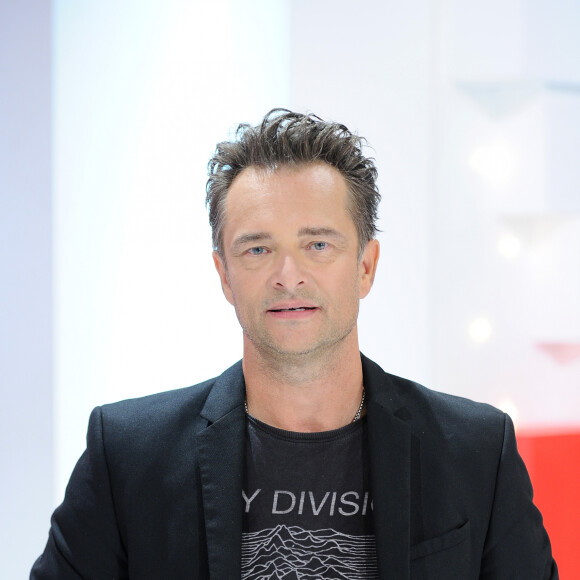 Exclusif - David Hallyday - Enregistrement de l'émission "Vivement Dimanche" au studio Gabriel à Paris, présentée par Michel Drucker et diffusée le 29 septembre 2019 sur France 2. Le 11 septembre 2019 © Guillaume Gaffiot / Bestimage