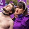 Marie Benoliel (Marie s'infiltre) - Marche contre les violences sexistes et sexuelles (marche organisée par le collectif NousToutes) de place de l'Opéra jusqu'à la place de la Nation à Paris le 23 novembre 2019.