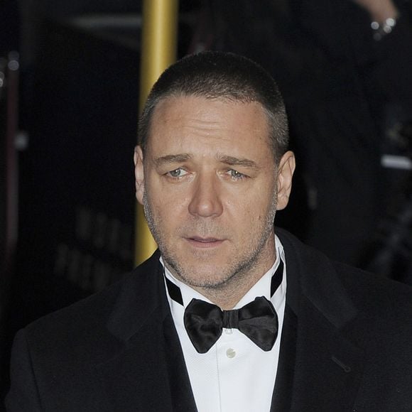 Russell Crowe à l'avant première du film "Les Miserables" a Londres, le 5 décembre 2012.