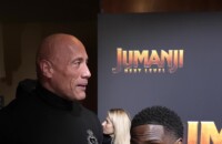 L'interview de Dwayne Johnson, Kevin Hart et Jack Black lors de l'avant-première du film "Jumanji : Next Level" à Paris, le 3 décembre 2019 au Grand Rex.