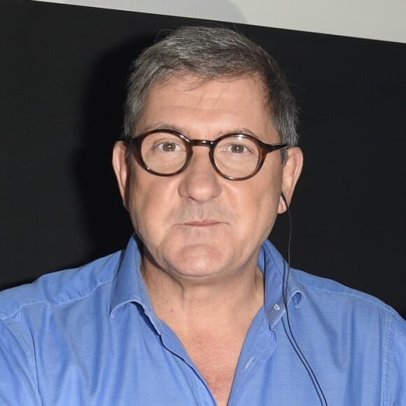 Yves Calvi - Conférence de rentrée de la station de radio RTL à Paris. Le 13 septembre 2017 © Coadic Guirec / Bestimage