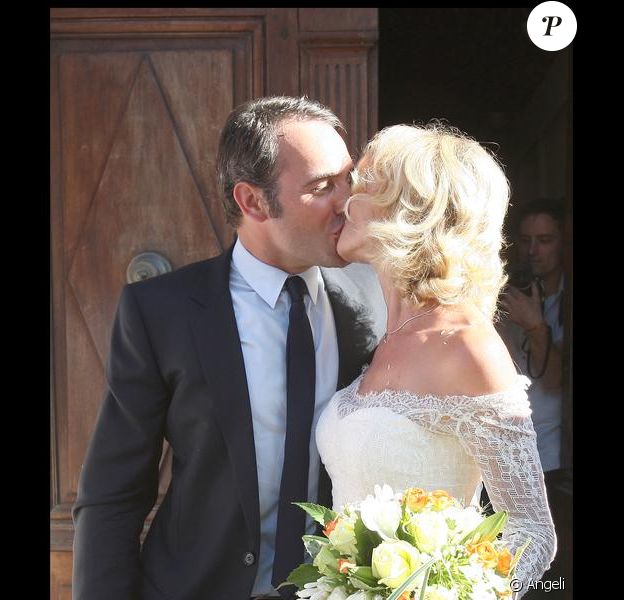 Jean Dujardin Et Alexandra Lamy Revivez En Images Le Mariage De Ce Gars Et De Cette Fille Pas Comme Les Autres Purepeople