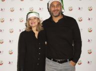Valérie Trierweiler et son chéri Romain assortis pour Noël près de Saïda Jawad