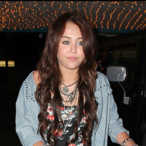 Miley Cyrus à Studio City, le 8 janvier 2010