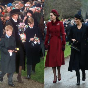 Chaque année, la famille royale se retrouve à Sandringham, dans le Norfolk, pour la traditionnelle messe de Noël à l'église St Mary Magdalene.