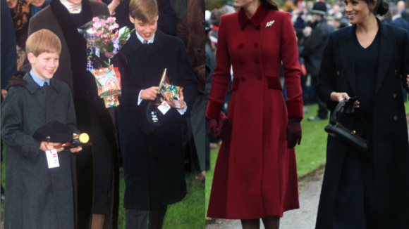 Diana, Kate Middleton, Meghan Markle... Retour sur le Noël royal en images