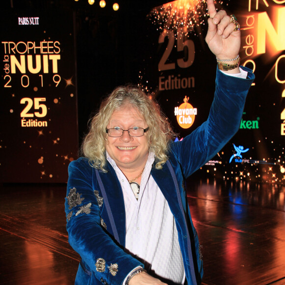 Exclusif - Pierre-Jean Chalençon - Soirée des 25 ans des trophées de la nuit au Lido à Paris le 25 novembre 2019. © Philippe Baldini/Bestimage