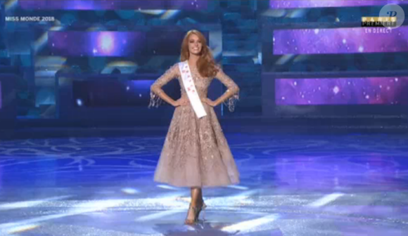 Maeva Coucke dans Miss Monde 2018, Paris Première, 8 décembre 2018