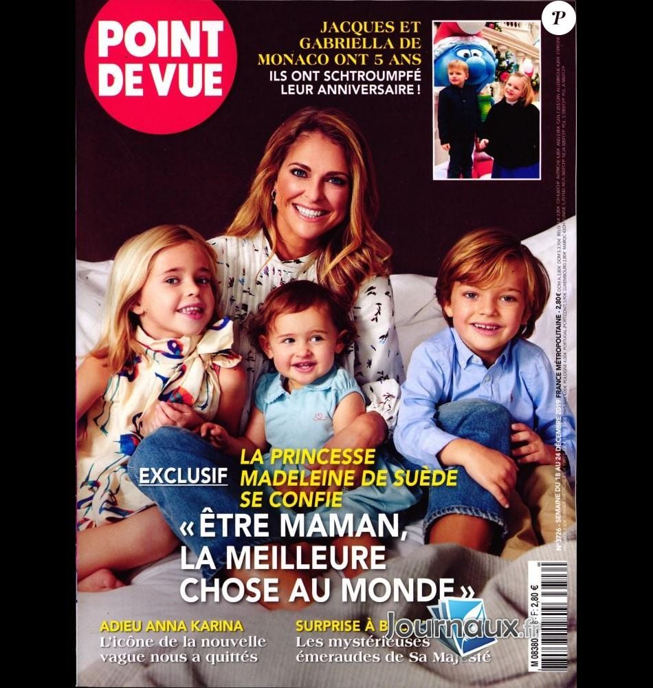 Madeleine De Suede Dans Le Magazine Point De Vue Du Le 18 Decembre 2019 Purepeople