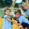 Les trois enfants de la princesse Madeleine de Suède, Leonore, Nicolas et Adrienne, sur Instagram, octobre 2019.