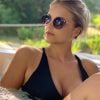 Solenne de "Mariés au premier regard " en bikini dans un bain à remous, photo Instagram du 4 juillet 2019