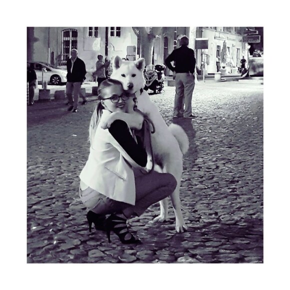 Solenne de "Mariés au premier regard 4" avec son chien à Avignon, le 4 juillet 2019, sur Instagram