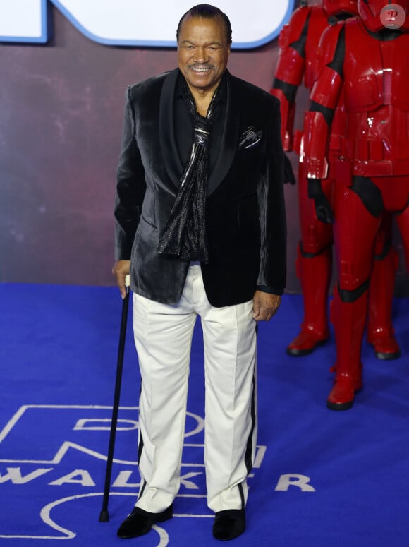Billy Dee Williams assiste à l'avant-première du film "Star Wars : L'ascension de Skywalker" à Londres, le 18 décembre 2019.