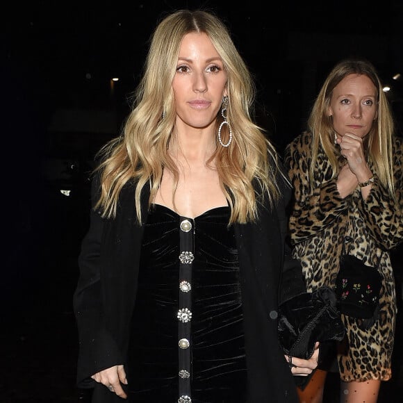 Ellie Goulding - Soirée célébrant les fiançailles de la princesse Beatrice avec l'Italien Edoardo Mapelli Mozzi à l'hôtel restaurant The Chiltern Firehouse, à Londres, le 18 décembre 2019.