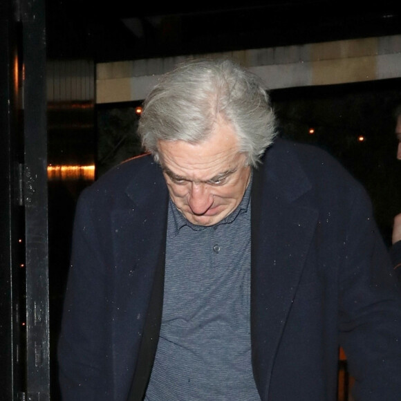 Robert De Niro est allé faire la fête au Chiltern Firehouse à Londres, le 18 décembre 2019.