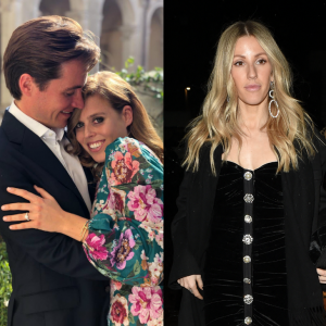 Ellie Goulding à la soirée célébrant les fiançailles de la princesse Beatrice d'York avec l'Italien Edoardo Mapelli Mozzi à Londres, le 18 décembre 2019.