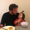 Angie (Angela) Vu Ha a publié une photo de Samuel Le Bihan avec leur fille Emma-Rose dans ses stories Instagram le 20 décembre 2019.
