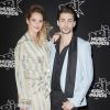 Camille Lou et son compagnon Gabriele Beddoni - 19ème édition des NRJ Music Awards à Cannes le 4 novembre 2017. © Christophe Aubert via Bestimage