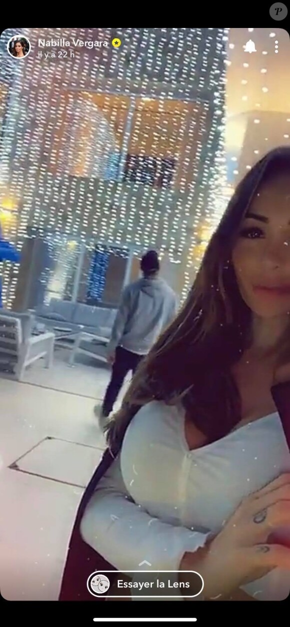 La décoration de Noël de Nabilla, le 20 décembre 2019 sur Instagram.